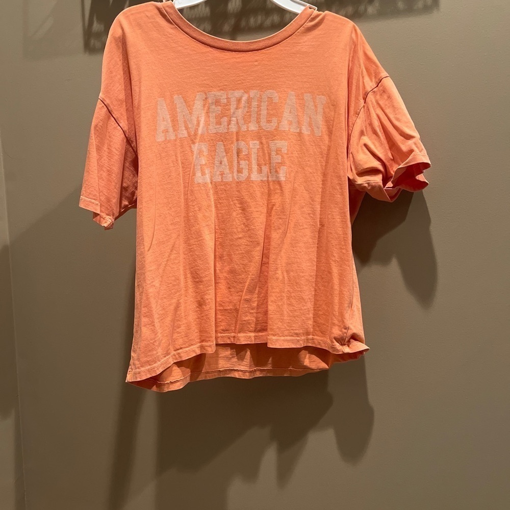American Eagle Cropped Tee